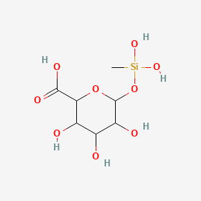 Methylsilanol mannuronate